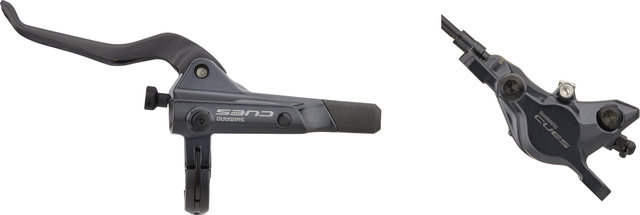 Shimano Frein à Disque CUES BR-U8000 avec Plaquettes en Métal J-Kit - noir/Roue avant/Gauche (spécifique au côté)