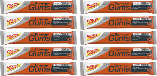 Dextro Energy Energy Gums - 10 pièces - cola/450 g