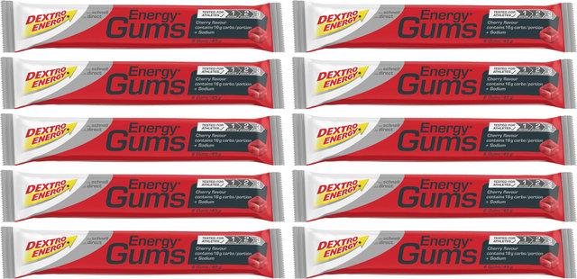 Energy Gums - 10 pièces - cherry/450 g