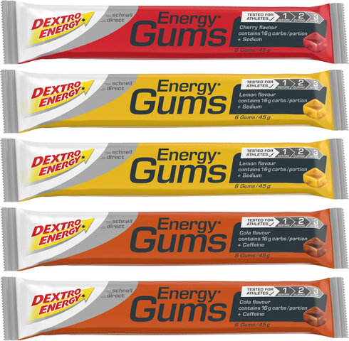 Dextro Energy Energy Gums - 5 unidades - mixto/225 g