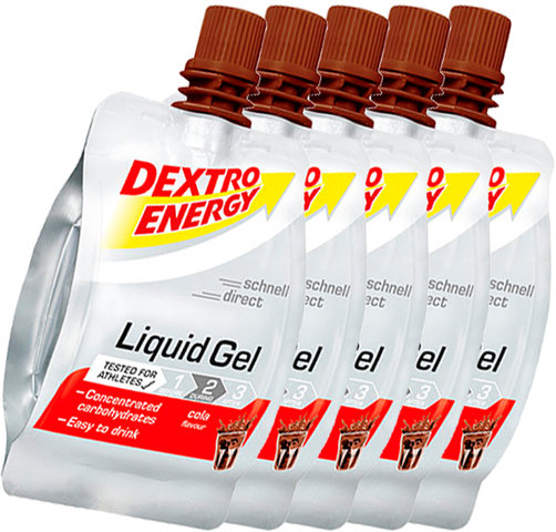 Dextro Energy Liquid Gel - 5 Stück - cola/300 ml