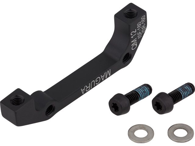 Adaptador de frenos de disco para discos de 160 mm - negro/RT IS auf PM