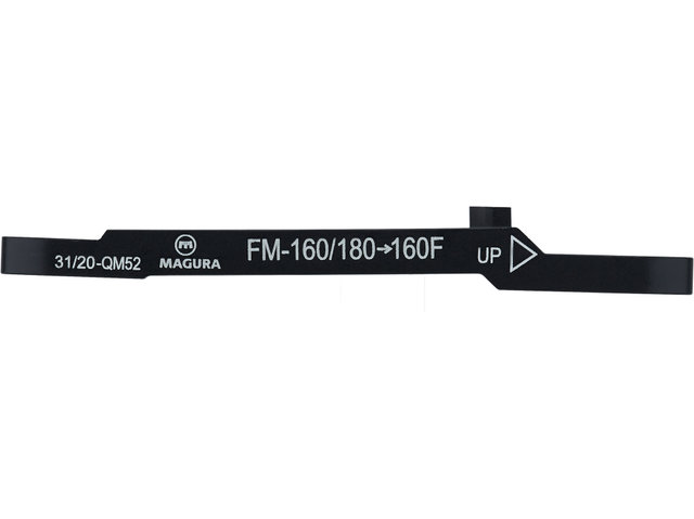 Adaptador de frenos de disco para discos de 160 mm - negro/RD 160/180 sobre 160 FM