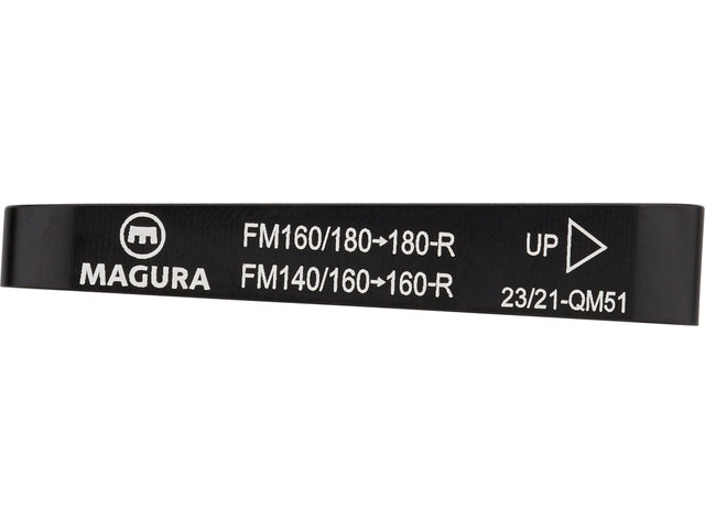 Adaptador de frenos de disco para discos de 160 mm - negro/RT 140/160 sobre 160 FM