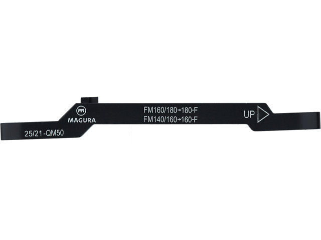 Adaptador de frenos de disco para discos de 160 mm - negro/RD 140/160 sobre 160 FM