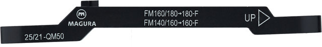 Magura Adaptateur de Frein à Disque pour Disque de 180 mm - noir/avant FM 160/180 en FM 180