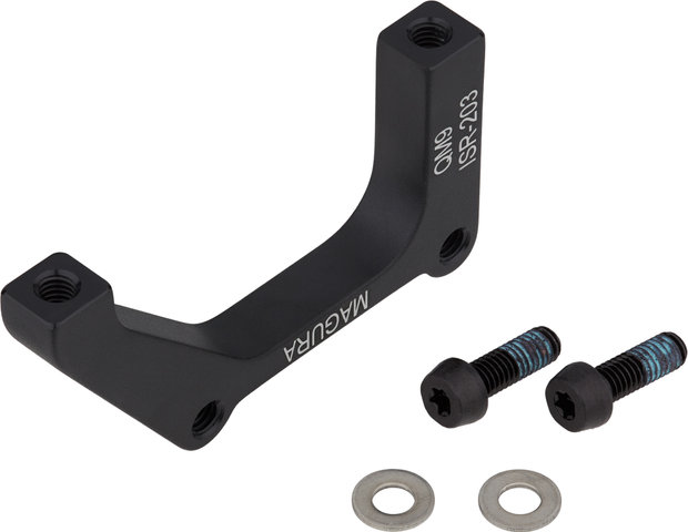 Adaptateur de Frein à Disque pour Disque de 203 mm - noir/arrière IS sur PM