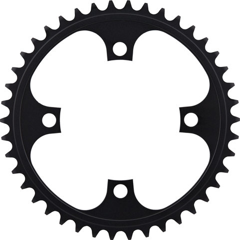 KMC Wide Chainring, 4-arm, 104 mm Bolt Circle Diameter - black/42 tooth