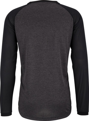 Maillot Heather Raglan LS - dark grey/M