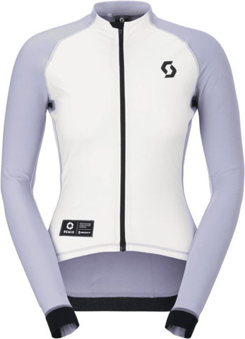 Scott Jersey Women's RC Pro Warm Long Sleeve-Remix - cotton white-heather purple/S