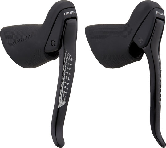 SRAM Palanca de frenos mecánica Rival 1 - black/set (RD + RT)