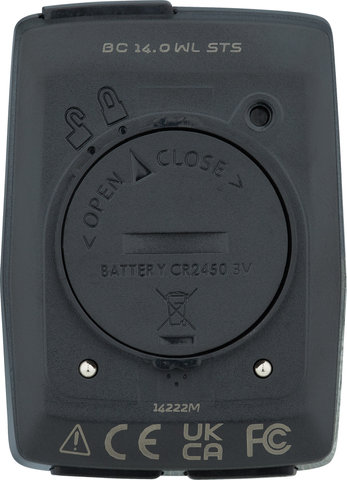 Sigma BC 14.0 STS CAD wireless Tacho - schwarz/universal
