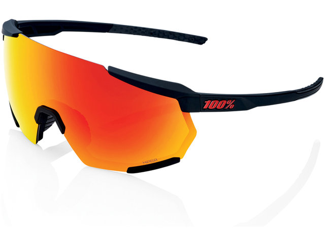 Racetrap 3.0 Hiper Sports Glasses - soft tact black/hiper red multilayer mirror