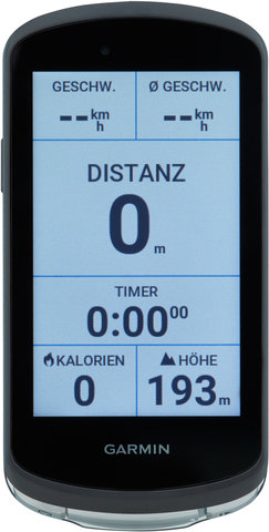 Garmin Edge 1040 GPS Trainingscomputer + Navigationssystem - schwarz/universal