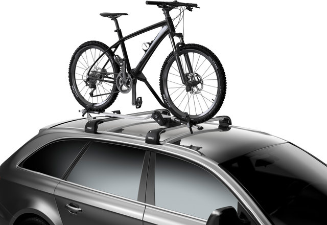 Thule ProRide Bike Rail for Roof Racks - silver-black/universal