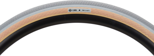 Ultradynamico CAVA Race 28" Faltreifen - grey-tan/42-622 (700x42C)