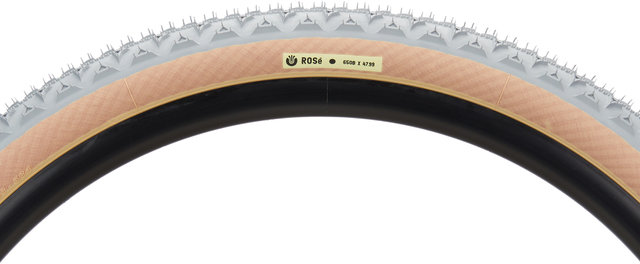 Cubierta plegable ROSÉ Race 27,5" - grey-tan/27,5x1,9 (48-584)