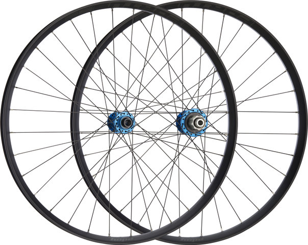 Hope Set de Roues Pro 5 + Fortus 35 Disc Center Lock 27,5" Boost - blue/Shimano VTT/Boost/148 mm/110 mm/Boost/27,5" (650B)/110 mm/Shimano MTB/110 mm/148 mm