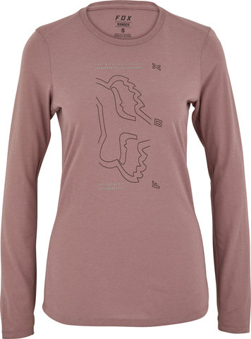 Maillot pour Dames Womens Ranger DriRelease LS - plum perfect/S