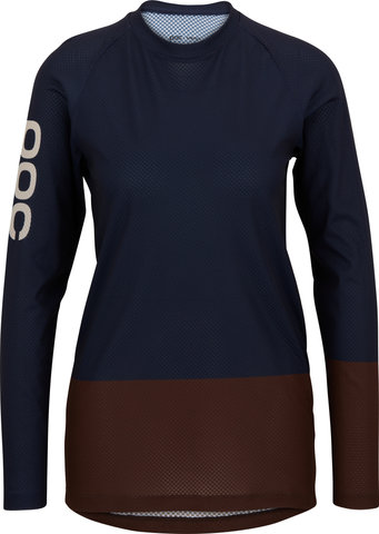 MTB Pure LS Women's Jersey - turmaline navy-axinite brown/S