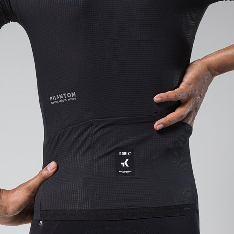 GOBIK Maillot S/S Unisexe Phantom - jet black/M