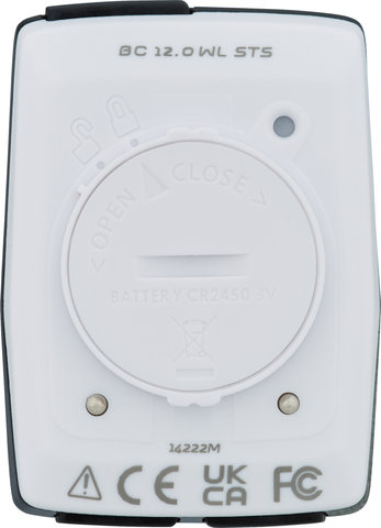 Tacómetro BC 12.0 STS CAD wireless - blanco/universal