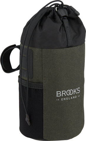 Brooks Sacoche de Guidon Scape Feed Pouch - mud green/1,2 litres