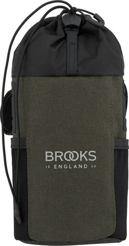 Brooks Scape Feed Pouch Handlebar Bag - mud green/1.2 litres
