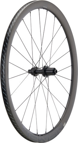 NEWMEN Advanced SL R.38 Streem Center Lock Disc Carbon 28" Wheelset - black-black/28" set (front 12x100 + rear 12x142) Shimano