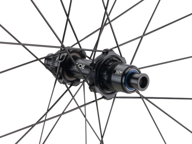 Advanced SL R.50 Streem Center Lock Disc Carbon 28" Wheelset - black-black/28" set (front 12x100 + rear 12x142) SRAM XDR
