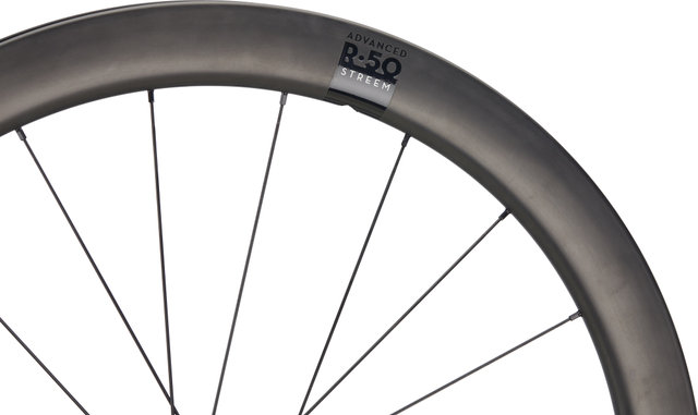 Advanced SL R.50 Streem Center Lock Disc Carbon 28" Wheelset - black-black/28" set (front 12x100 + rear 12x142) SRAM XDR