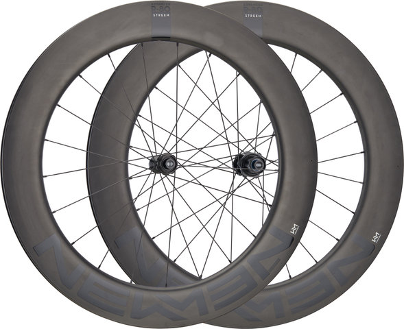 Juego de ruedas Advanced SL R.80 Streem Disc Center Lock Carbon 28" - black-black/28" set (RD 12x100 + RT 12x142) Shimano