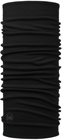 Bufanda multifuncional Midweight Merino Wool - solid black/universal