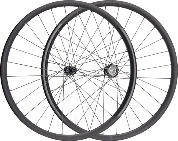 Black Inc Twenty Seven Center Lock Disc Carbon 29" Boost Wheelset - black/29" set (front 15x110 Boost + rear 12x148 Boost) Shimano Micro Spline