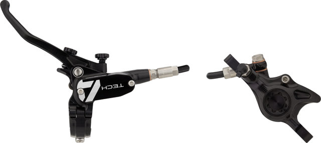 Hope Tech 4 X2 Front+Rear Disc Brake Set w/ Composite Cable - black-black/set (front+rear)
