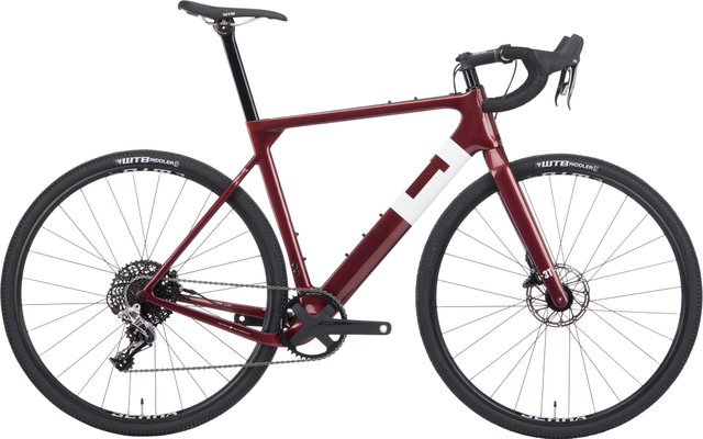 3T Vélo de Gravel en Carbone Exploro Pro Rival 1x - cherry/L