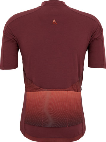 Ashlu Merino S/S Jersey - port/M