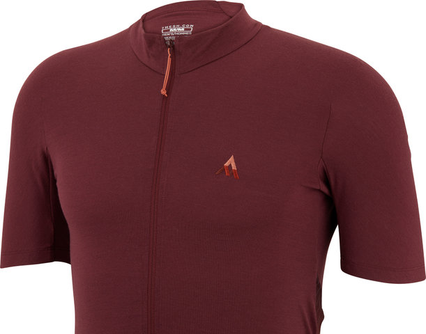 Ashlu Merino S/S Jersey - port/M