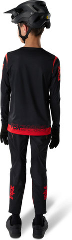 Fox Head Flexair Goldstone SE L/S Trikot Kinder - schwarz | S