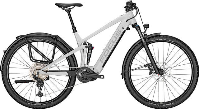 FOCUS Bici de montaña eléctrica THRON² 6.7 EQP 29" - light grey/L