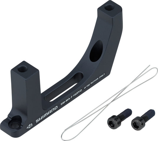 Disc Brake Adapter for 160 mm Rotors - black/front FM to PM