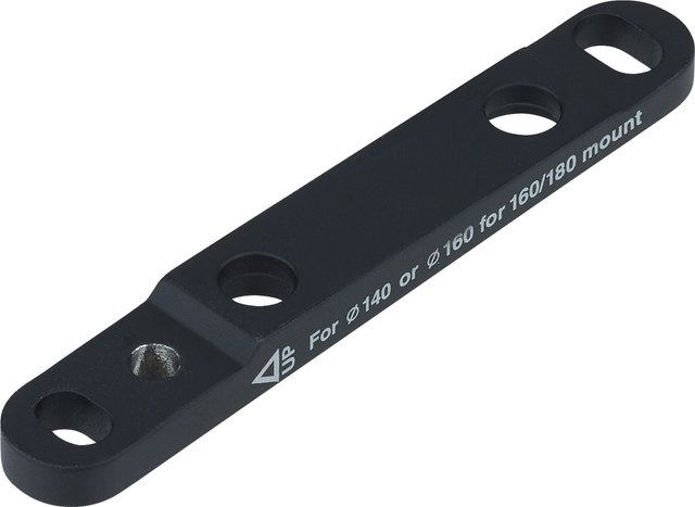 Disc Brake Adapter for 160 mm Rotors - black/Front FM 140/160 to FM 160