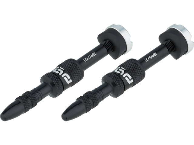 Quick Fill Tubeless Valve - 2 Pack - black/SV 23-30 mm