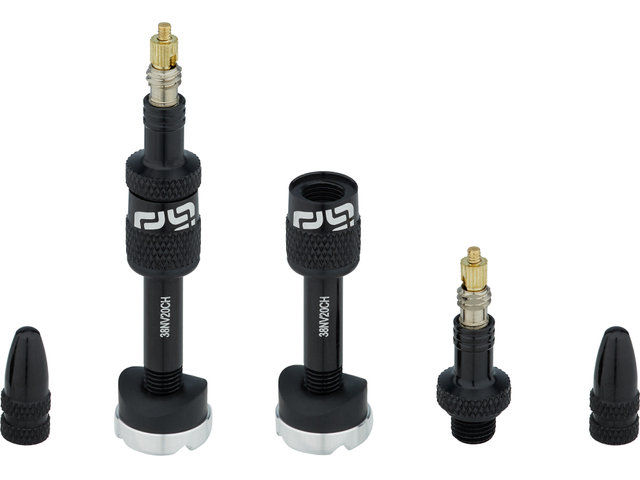 Quick Fill Tubeless Valve - 2 Pack - black/SV 23-30 mm
