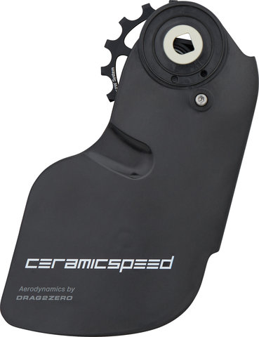 CeramicSpeed Système de Galets de Dérailleur OSPW Aero Coated SRAM Red / Force AXS - black/universal