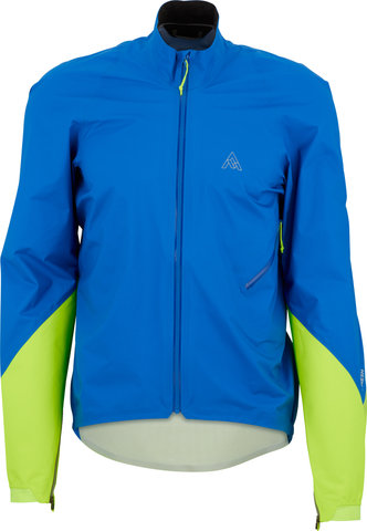 7mesh Veste de Pluie Rebellion Hi-Vis - blue hornet/M