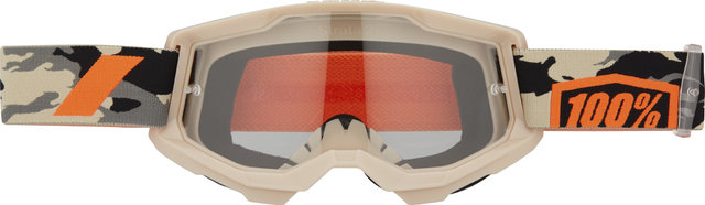 Masque Strata 2 Clear Lens - kombat/clear