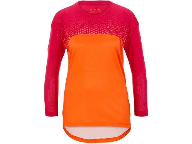 Womens Moab LS T-Shirt V - tangerine/38