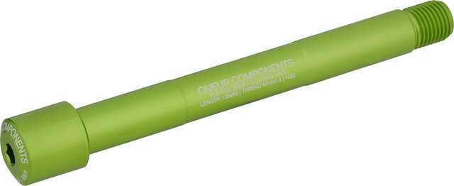 OneUp Components Axe Traversant Avant Fox Floating 15 x 110 mm Boost - green/15 x 110 mm, 1,5 mm, 135 mm