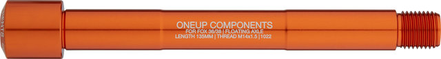 OneUp Components Axe Traversant Avant Fox Floating 15 x 110 mm Boost - orange/15 x 110 mm, 1,5 mm, 135 mm